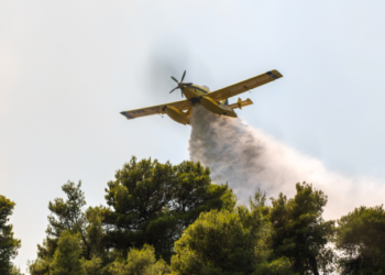 Υπό μερικό έλεγχο η πυρκαγιά στην περιοχή Ευκαρπία, στο Κιλκίς