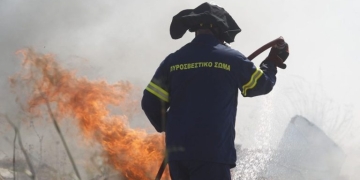 Υψηλός κίνδυνος πυρκαγιάς σήμερα στην Κρήτη